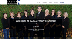 Desktop Screenshot of eaganfamilydentistry.com